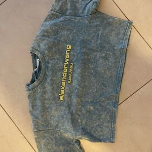 Alexander Wang crop top size X/XS